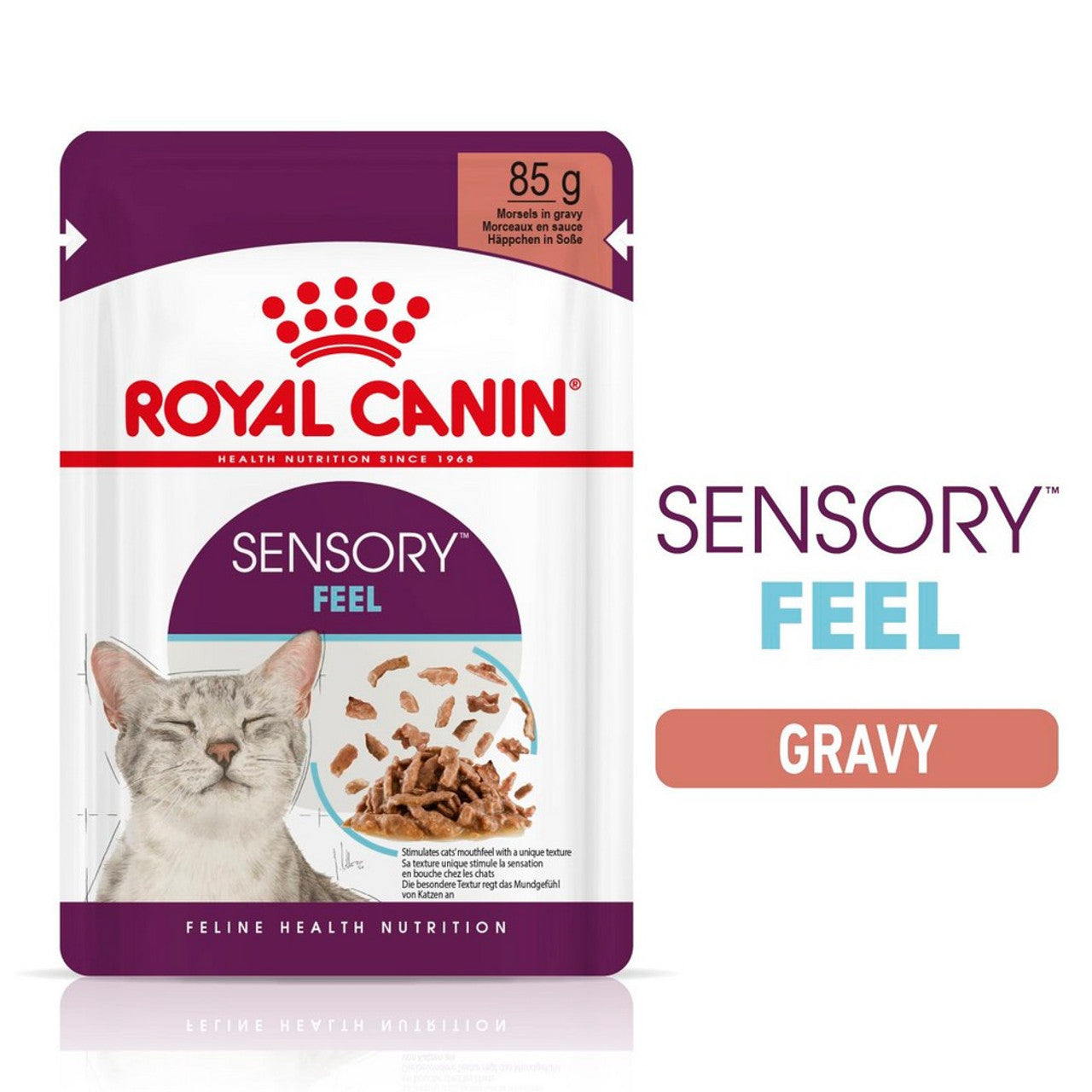 Royal Canin Feline Sensory Feel Chunks in Gravy Wet Cat Food