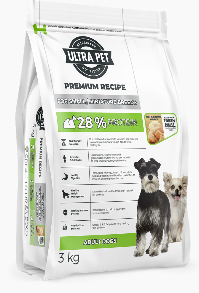 Ultra Pet Premium Recipe Adult Small & Miniature Breed Dry Dog Food