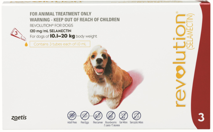 Revolution for Dogs (10-20kg)