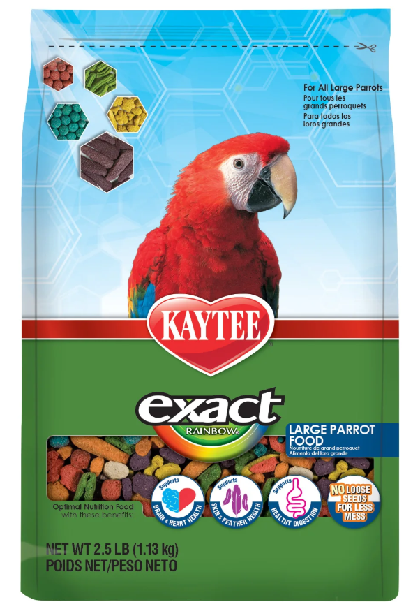Kaytee exact Rainbow large parrots