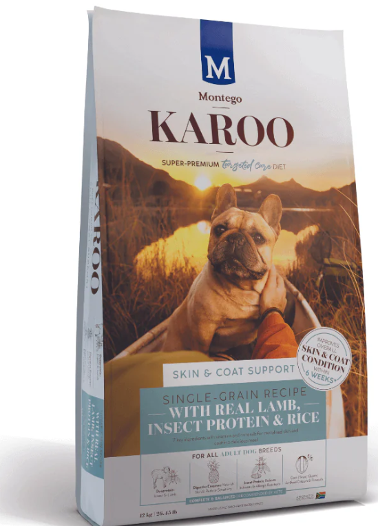 Montego Karoo Adult Lamb, Insect Protein and Rice Dog Food