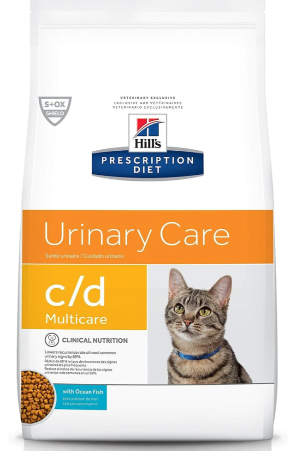 Hills Prescription Diet Urinary Care c/d Multicare Dry Cat Food- Ocean Fish