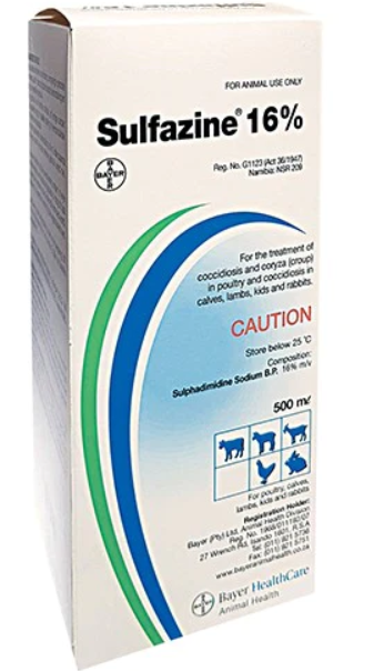 Sulfazine 16% Solution-100ml