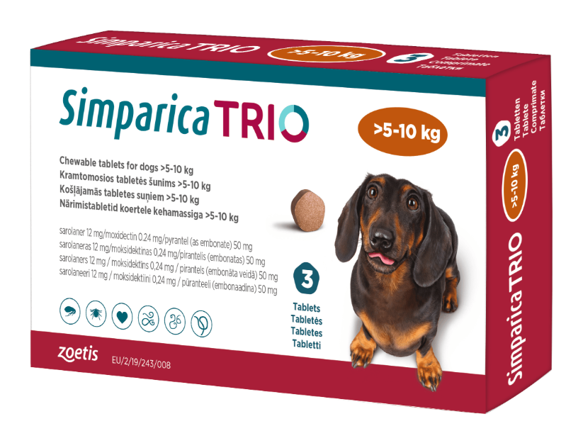 Simparica Trio 5-10kg