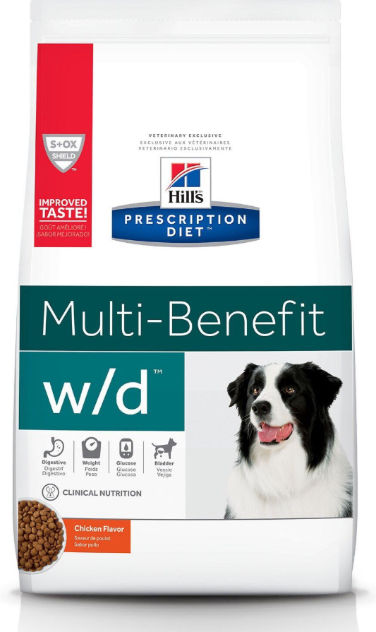Hills Prescription Diet Multi Benefit w/d Dry Dog Food