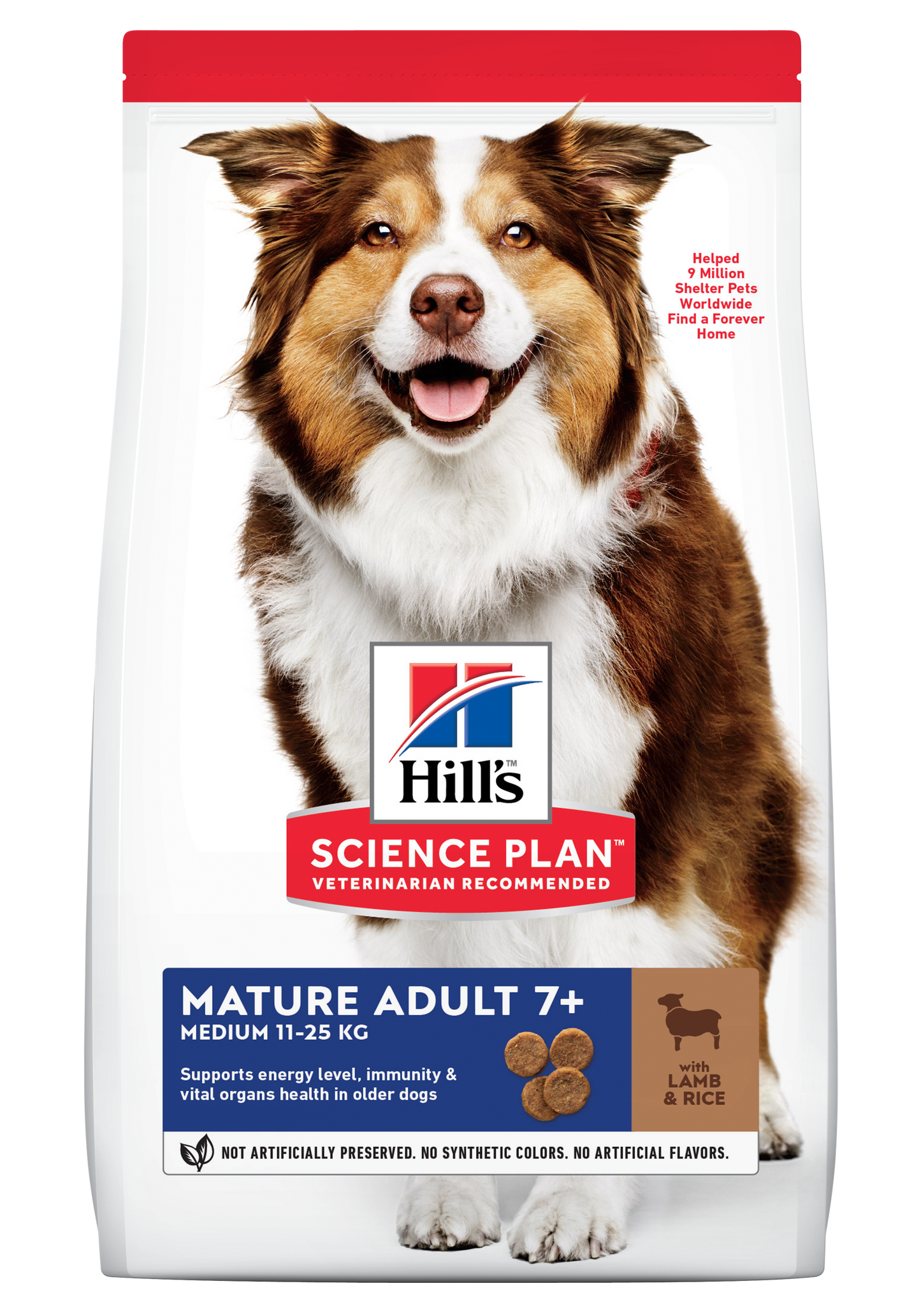 Hills Science Plan Mature Adult Medium Dry Dog Food Lamb & Rice Flavour