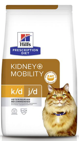 Hills Prescription Diet Kidney Care and Mobility Dry Cat Food