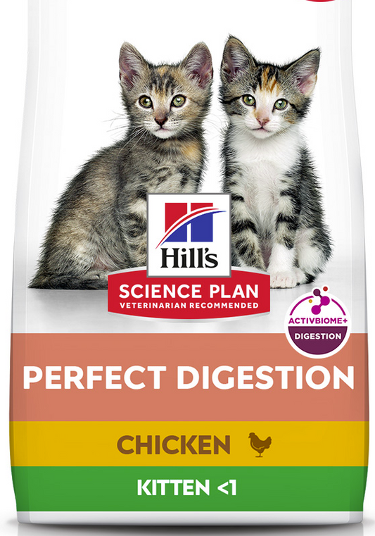 Hills Science Plan Perfect Digestion Kitten Dry Cat Food