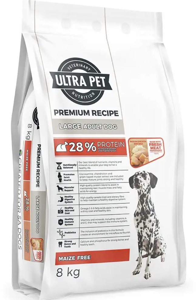Ultra Pet Premium Recipe Adult Large Breed Dry Dog Food