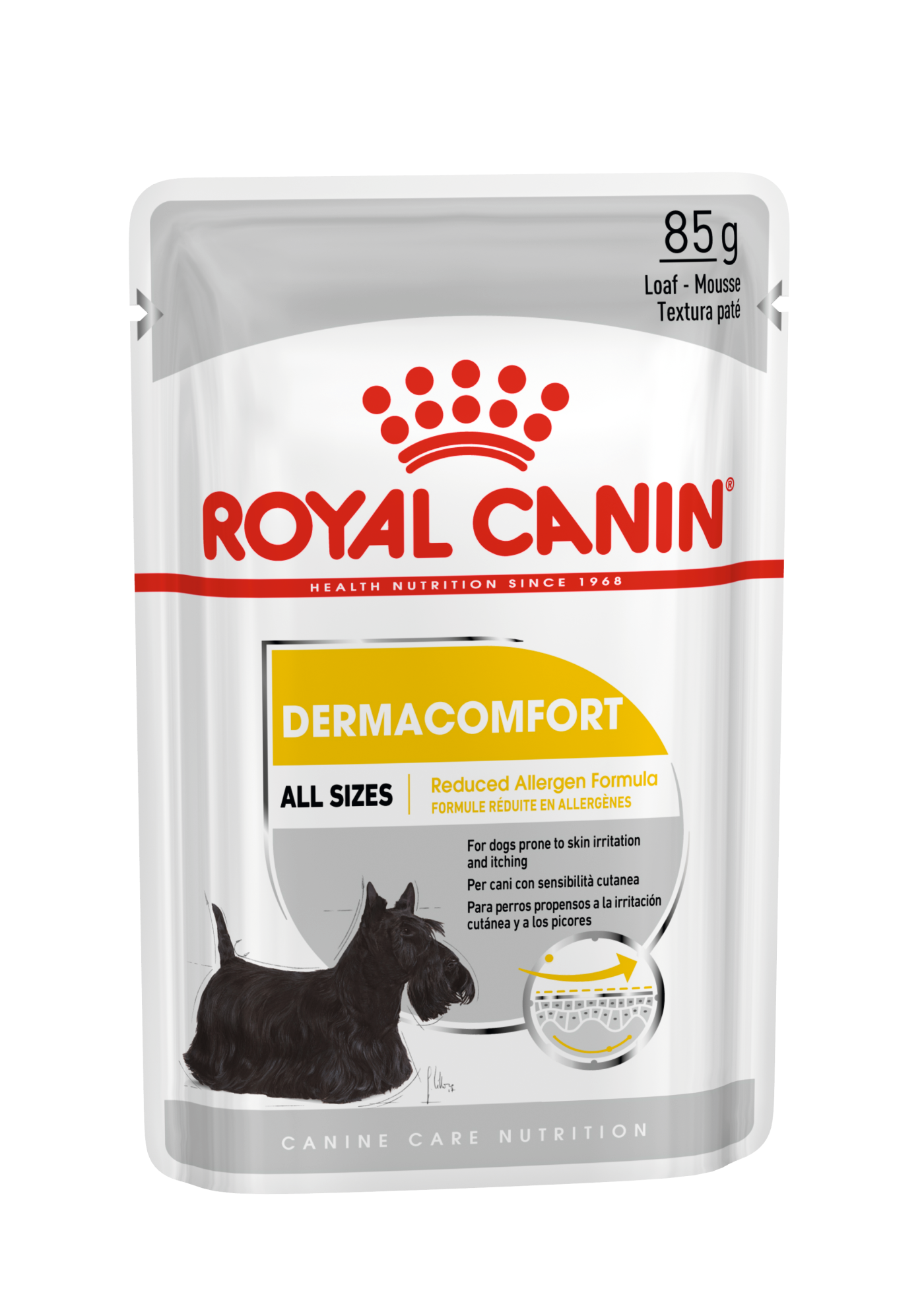 Royal Canin Dermacomfort Loaf Wet Dog Food