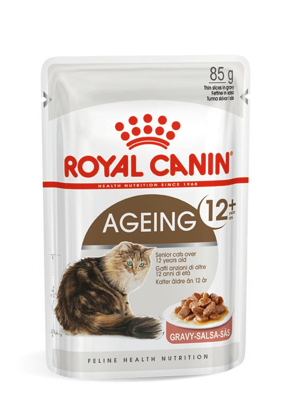 Royal Canin Feline Ageing 12+ in Gravy Wet Cat Food