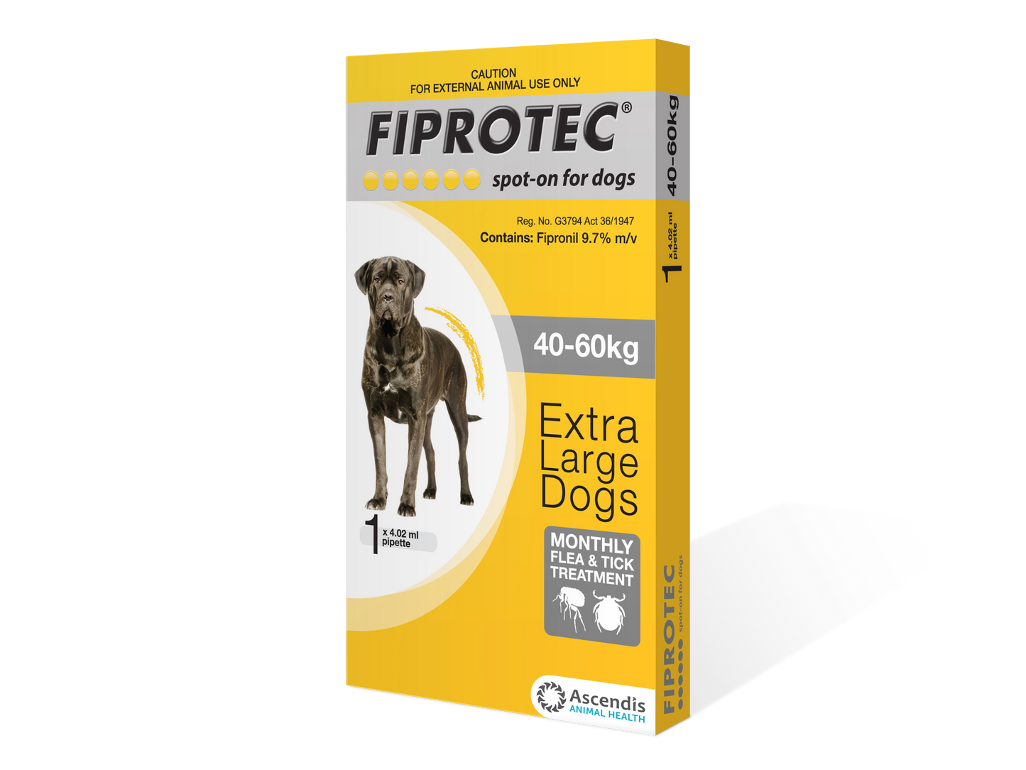 Fiprotec for Dogs 40-60kg