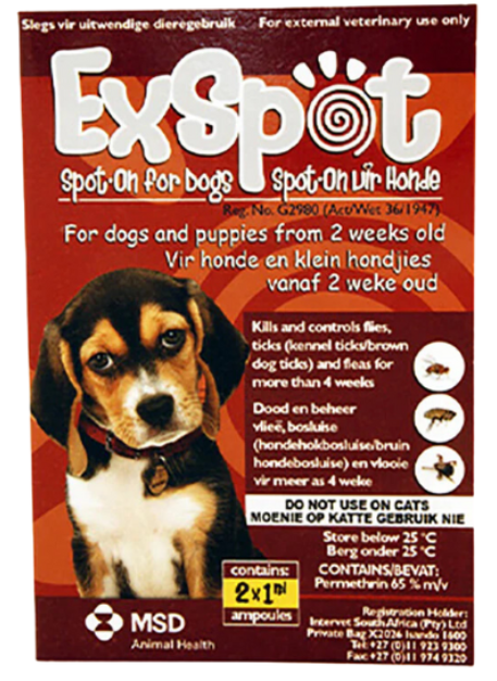 ExSpot Spot-On for Dogs