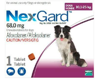 Nexgard 0-25kg (Purple)