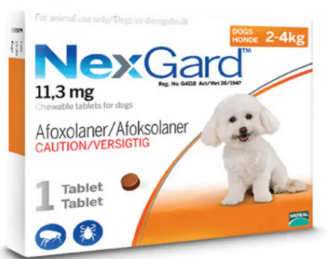 Nexgard 2-4kg (Orange)