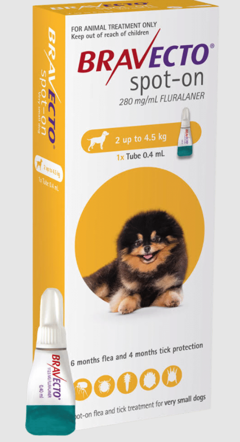 Bravecto Spot On (2.4-5kg)