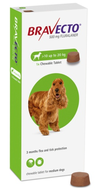 Bravecto Chewable (10-20kg)