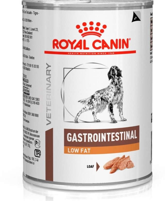 Royal Canin Prescription Gastro Intestinal Low Fat Wet Dog Food