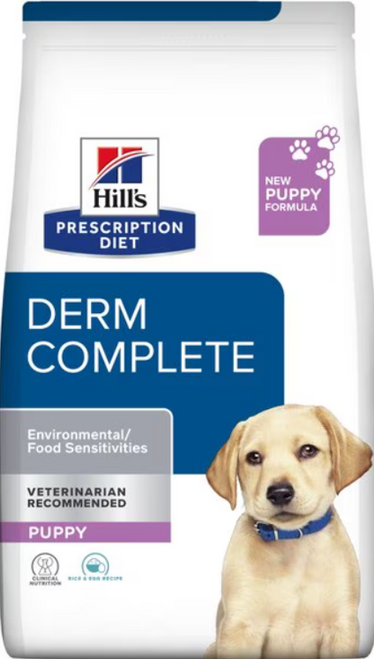 Hills Prescription Diet Derm Complete Puppy Dry Dog Food