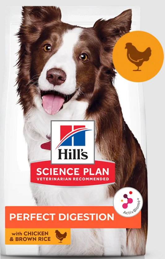 Hills Science Plan Perfect Digestion Medium Breed Dry Dog Food