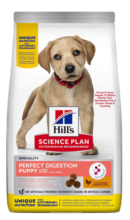 Hills Science Plan Perfect Digestion Puppy Large Breed Dry Dog Food