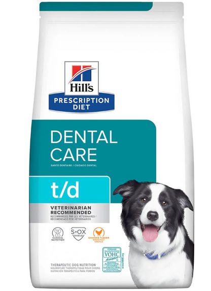 Hills Prescription Diet Dental Care t/d Dry Dog Food