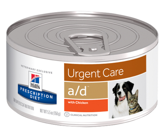 Hills Prescription Urgent Care a/d Wet Dog and Cat Food