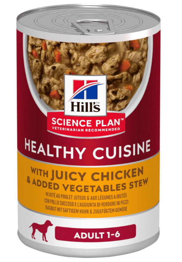 Hills Science Plan Adult Wet Dog Food Chicken and Carrot Flavour