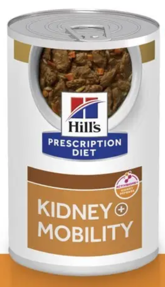 Hills Prescription Diet Kidney and Mobility Chicken Stew Wet Dog Food