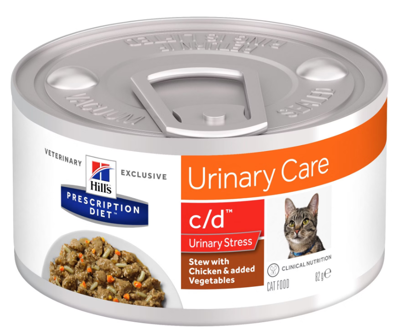 Hills Prescription Diet Urinary Care c/d Wet Cat Food (Tin)