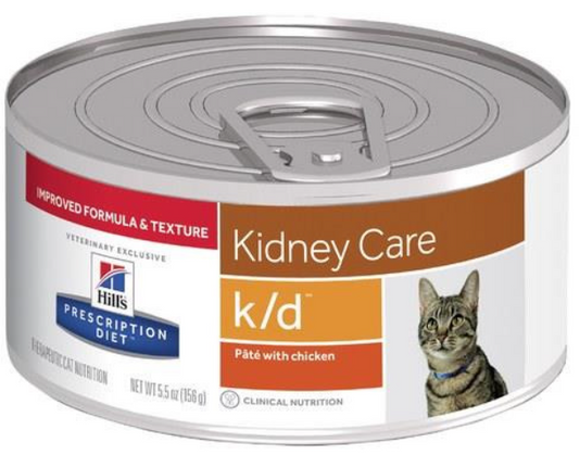 Hills Prescription Diet Kidney Care k/d Wet Cat Food (tin)
