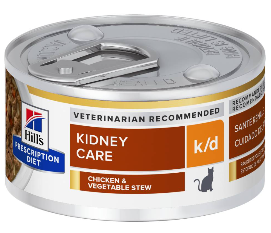 Hills Prescription Diet Kidney Care k/d Wet Cat Food (tin)