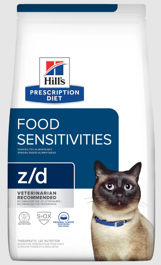 Hills Prescription Diet Food Sensitivities z/d Dry Cat Food