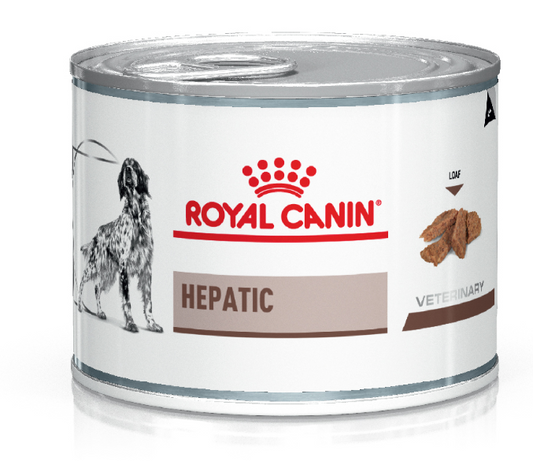Royal Canin Prescription Hepatic Wet Dog Food (tin)