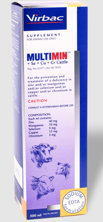 Multimin SE+CU Cattle