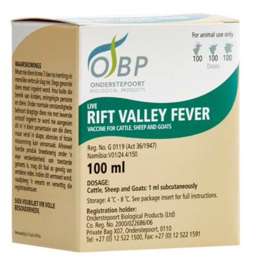 Rift Valley Fever Vaccine