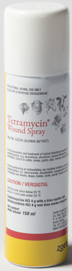 Terramycin Wound Spray 150ml