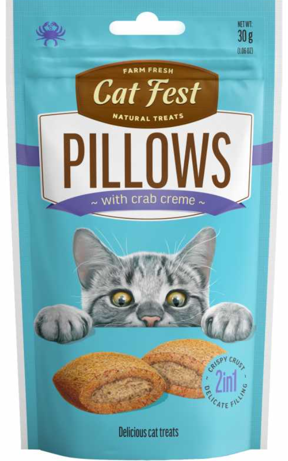 Cat Fest Pillows Treats