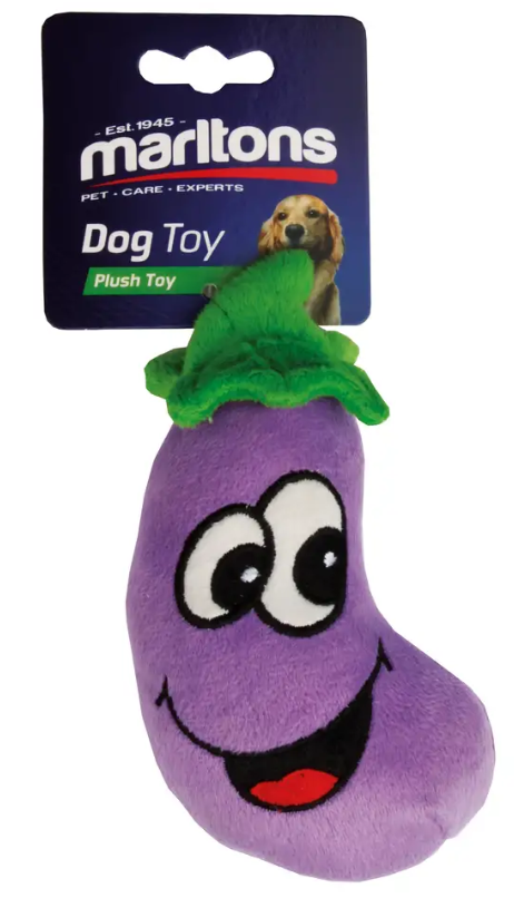 Eggplant Dog Toy
