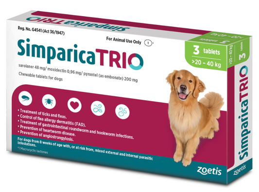 Simparica Trio 20-40kg