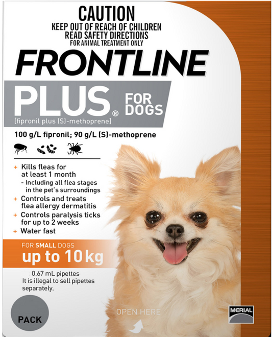 Frontline Plus for Dogs 0-10kg