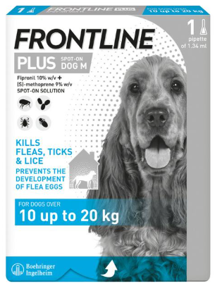 Frontline Plus for Dogs 10-20kg