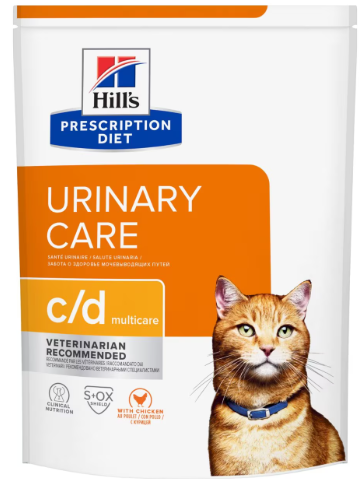 Hills Prescription Diet Urinary Care c/d Multicare Dry Cat Food-Chicken