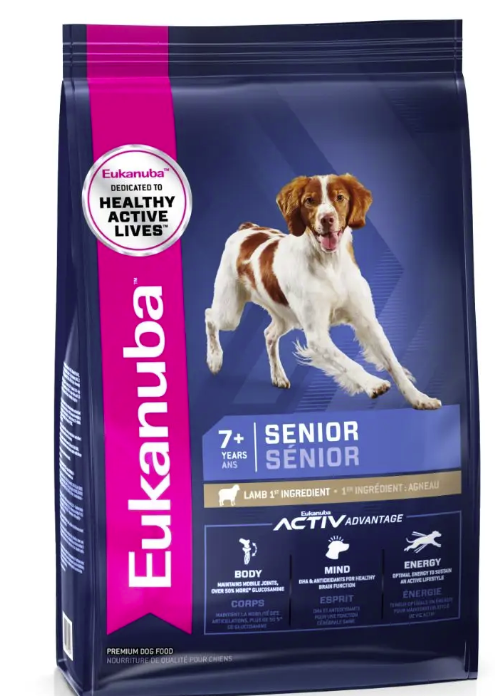 Eukanuba Senior All Breeds Lamb Flavor Dry Dog Food