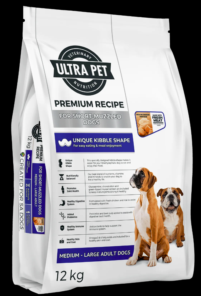 Ultra Pet Premium Recipe Adult for Short Muzzled Breeds Dry Dog Food