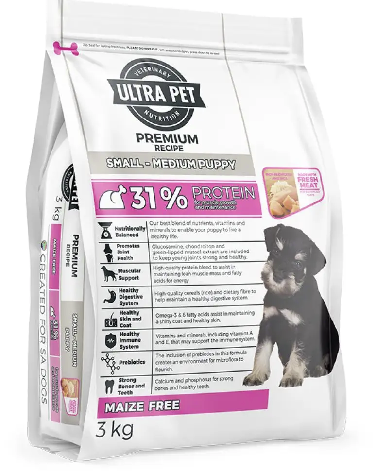 Ultra Pet Premium Recipe Puppy Small & Medium Breed Dry Dog Food