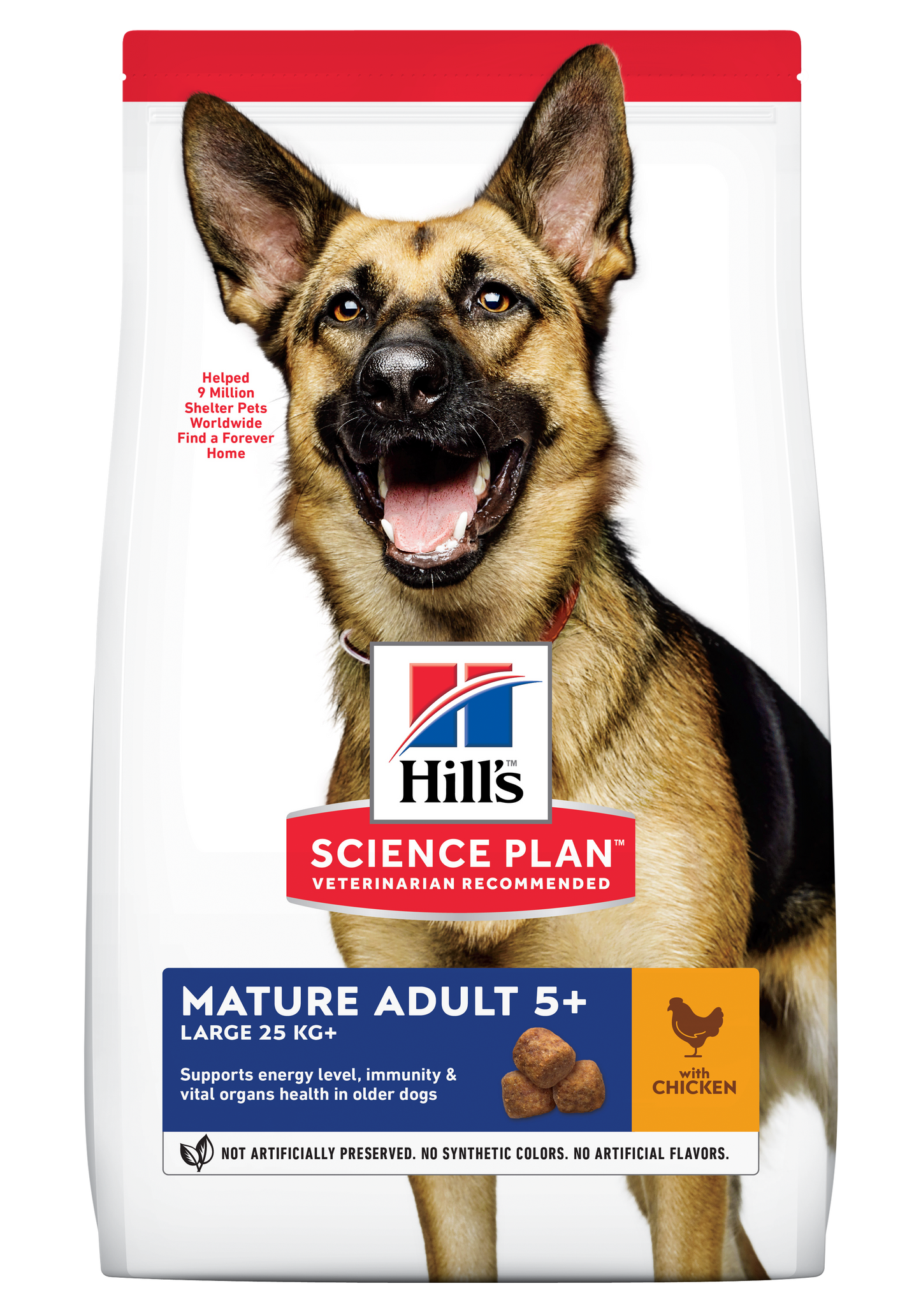 Hills Science Plan Mature Adult Large Breed Dry Dog Food Chicken Flavour
