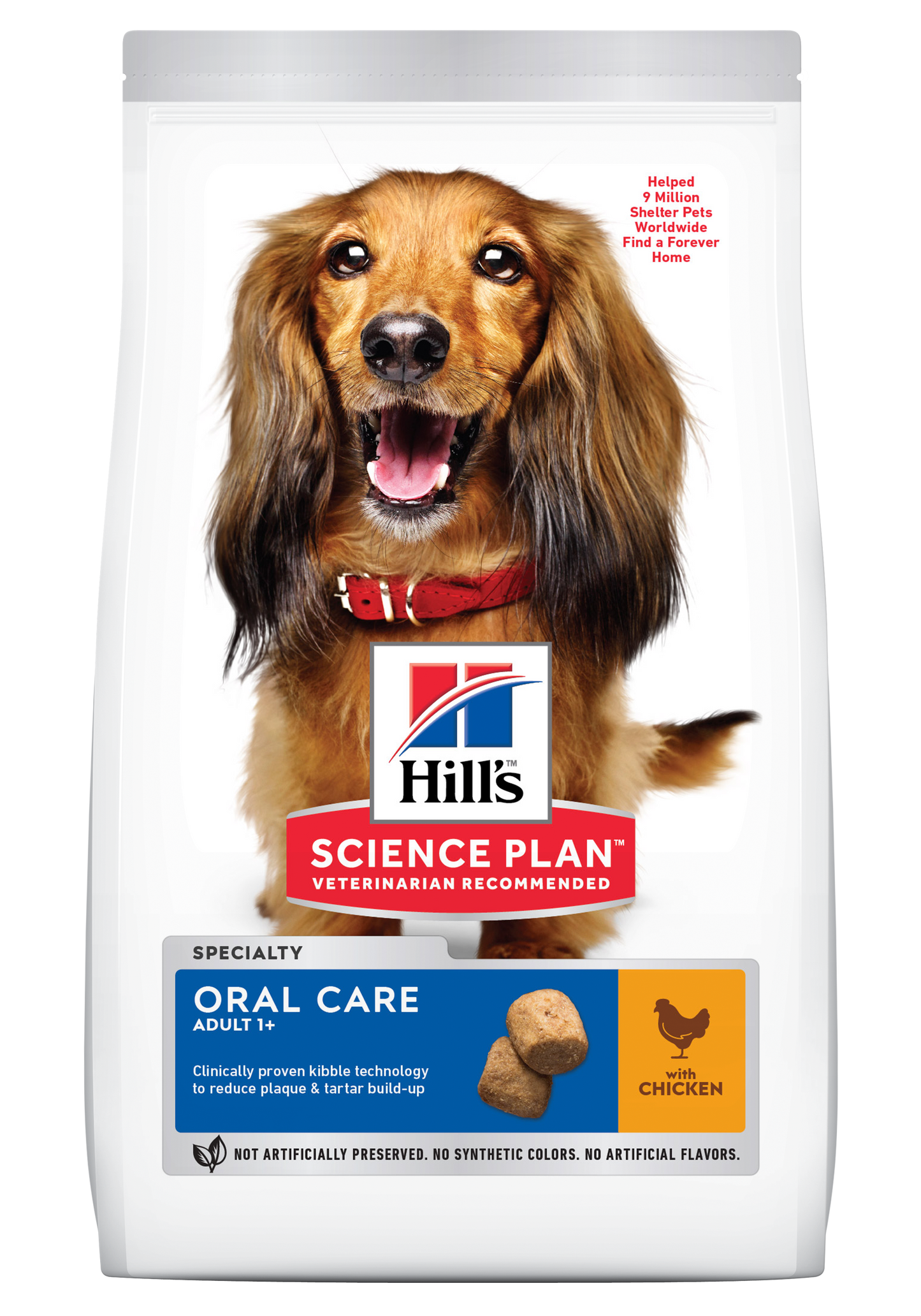 Hills Science Plan Adult Oral Care Medium Dry Dog Food Chicken Flavour