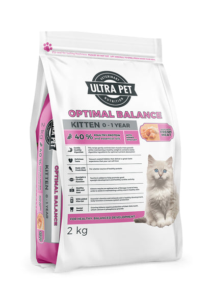 Ultra Pet Optimal Balance Dry Kitten Food