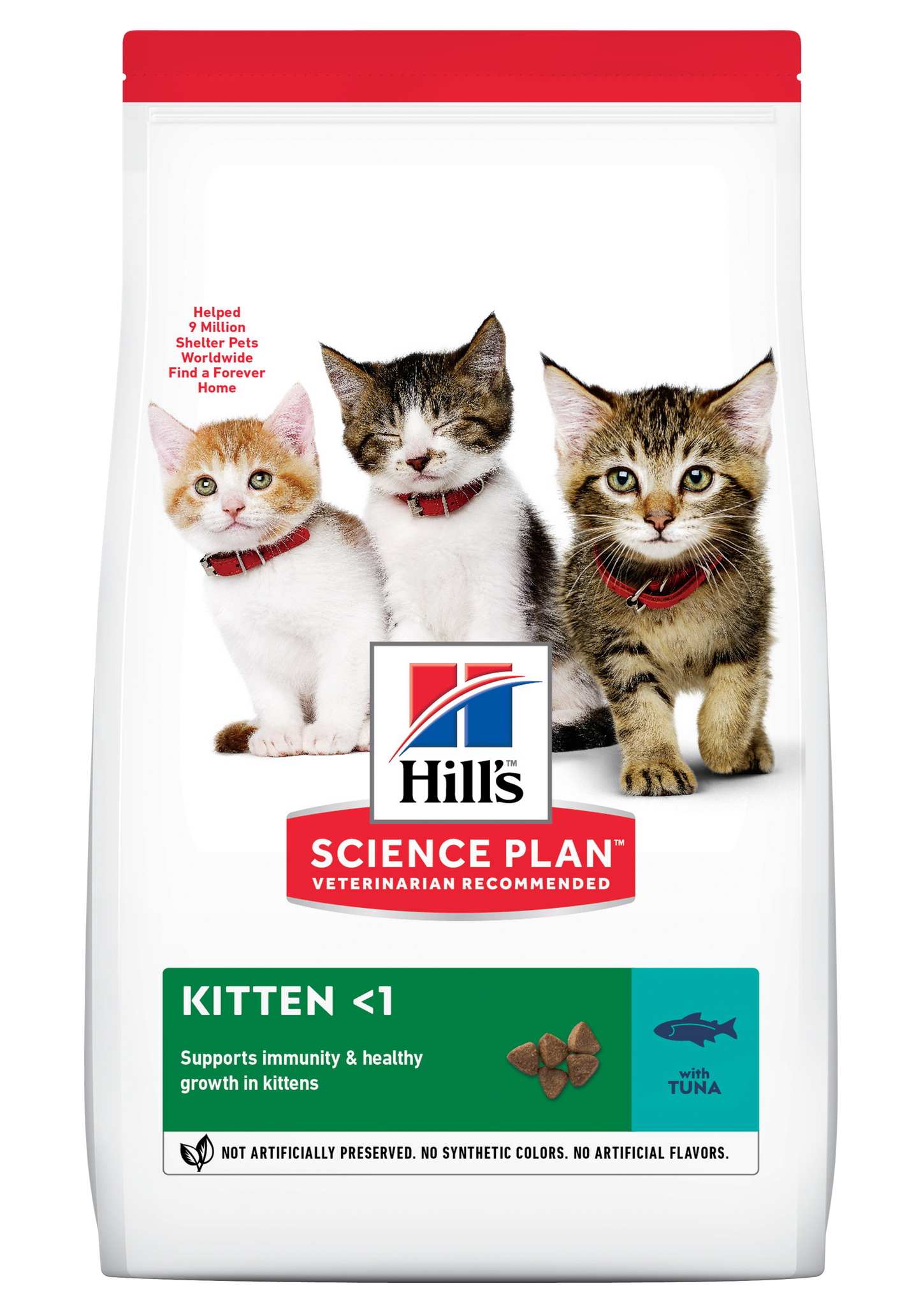 Hills Science Plan Kitten Dry Cat Food -Tuna Flavour